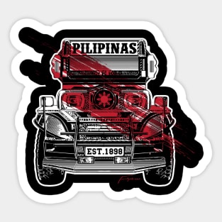 Pinoy Shirt Vintage Jeepney Filipino Shirt Sticker